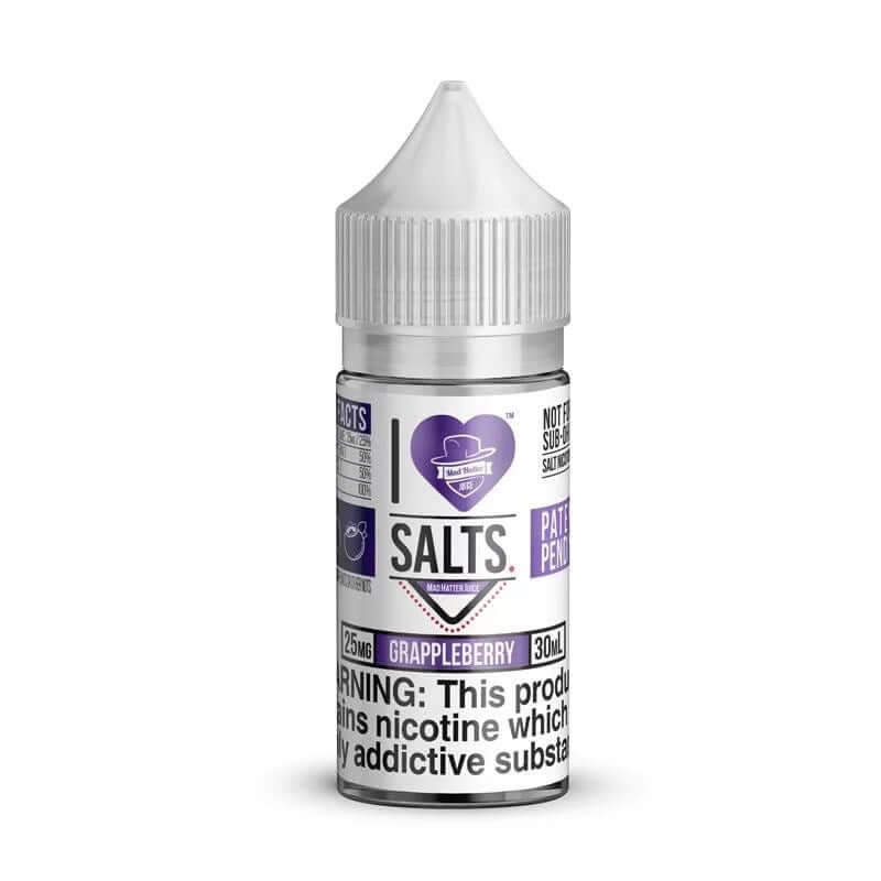 I Love Salt Nic E-Liquid 30ml Premium Made in USA Now in Dubai