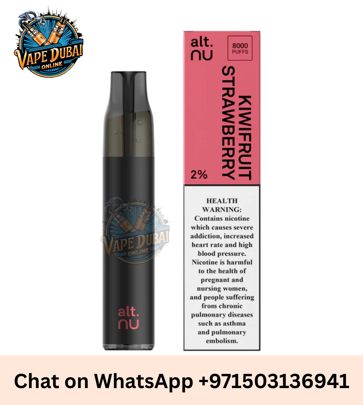Alt NU 8000 Puffs Disposable Vape 20mg – Long-Lasting FEELM MAX UAE