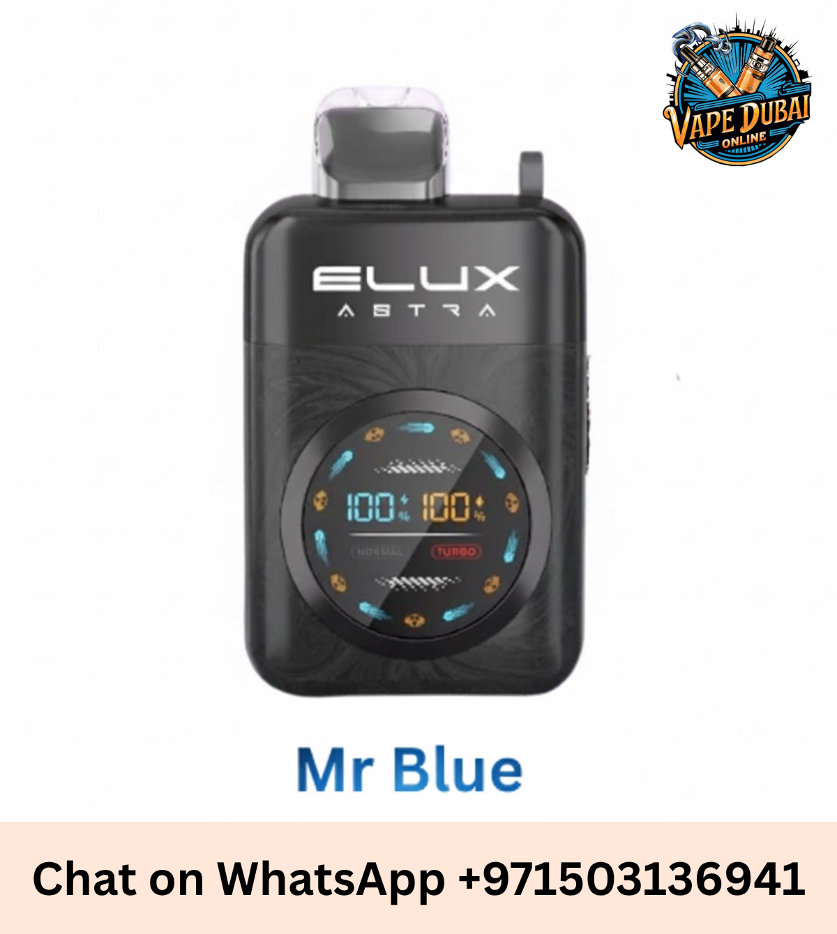 Elux Astra 50000 Disposable Vape 50K Puffs 5% Nicotine Dubai UAE