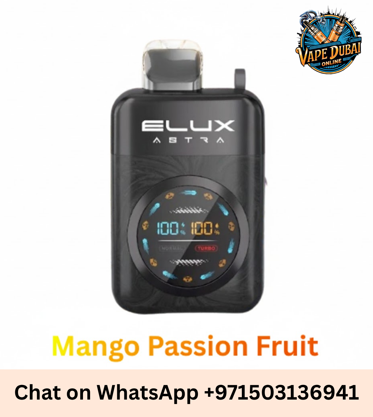 Elux Astra 50000 Disposable Vape 50K Puffs 5% Nicotine Dubai UAE