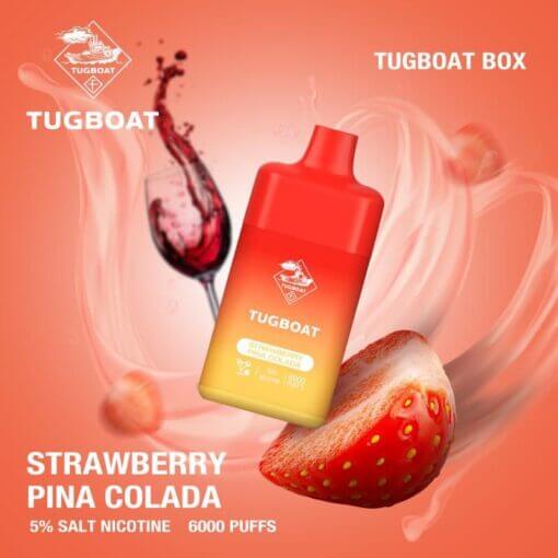TUGBOAT BOX 6000 Puffs Disposable Vape – 10ml Mesh Coil Dubai