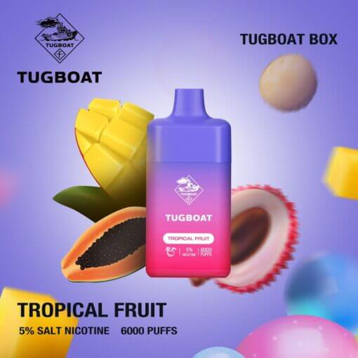 TUGBOAT BOX 6000 Puffs Disposable Vape – 10ml Mesh Coil Dubai