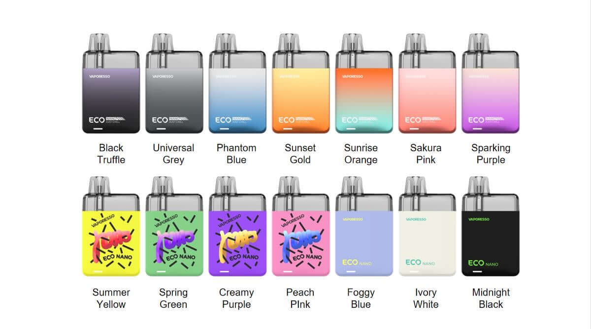 Vaporesso Eco Nano Pod System 1000mAh Refillable Vape UAE