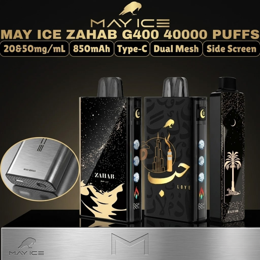 MAY ICE ZAHAB G400 40000 Puffs Vape