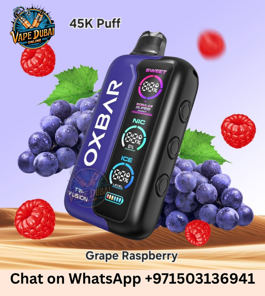 OXBAR Tri Fusion 45K Puffs 2% Disposable Vape Dubai | 30ml Smart LED