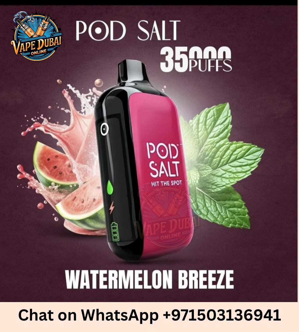 Buy Pod Salt 35000 Puffs Disposable Vape in Dubai & UAE