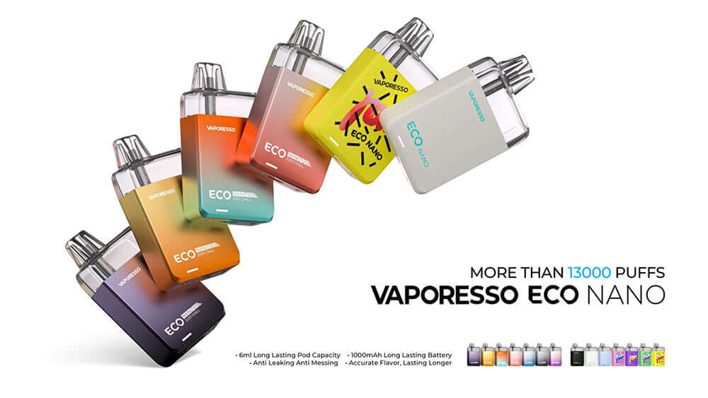 Vaporesso Eco Nano Pod System 1000mAh Refillable Vape UAE
