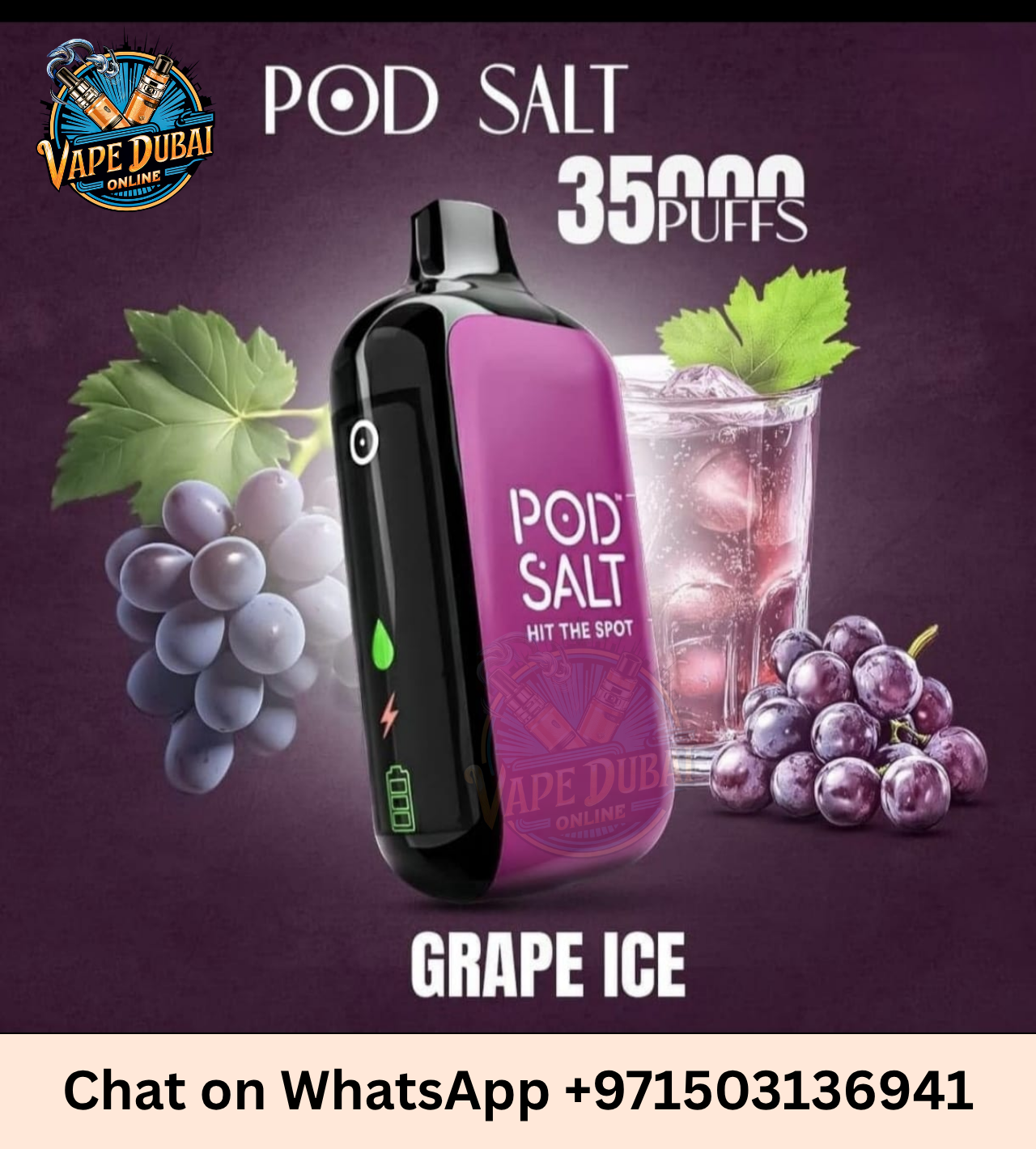 Buy Pod Salt 35000 Puffs Disposable Vape in Dubai & UAE
