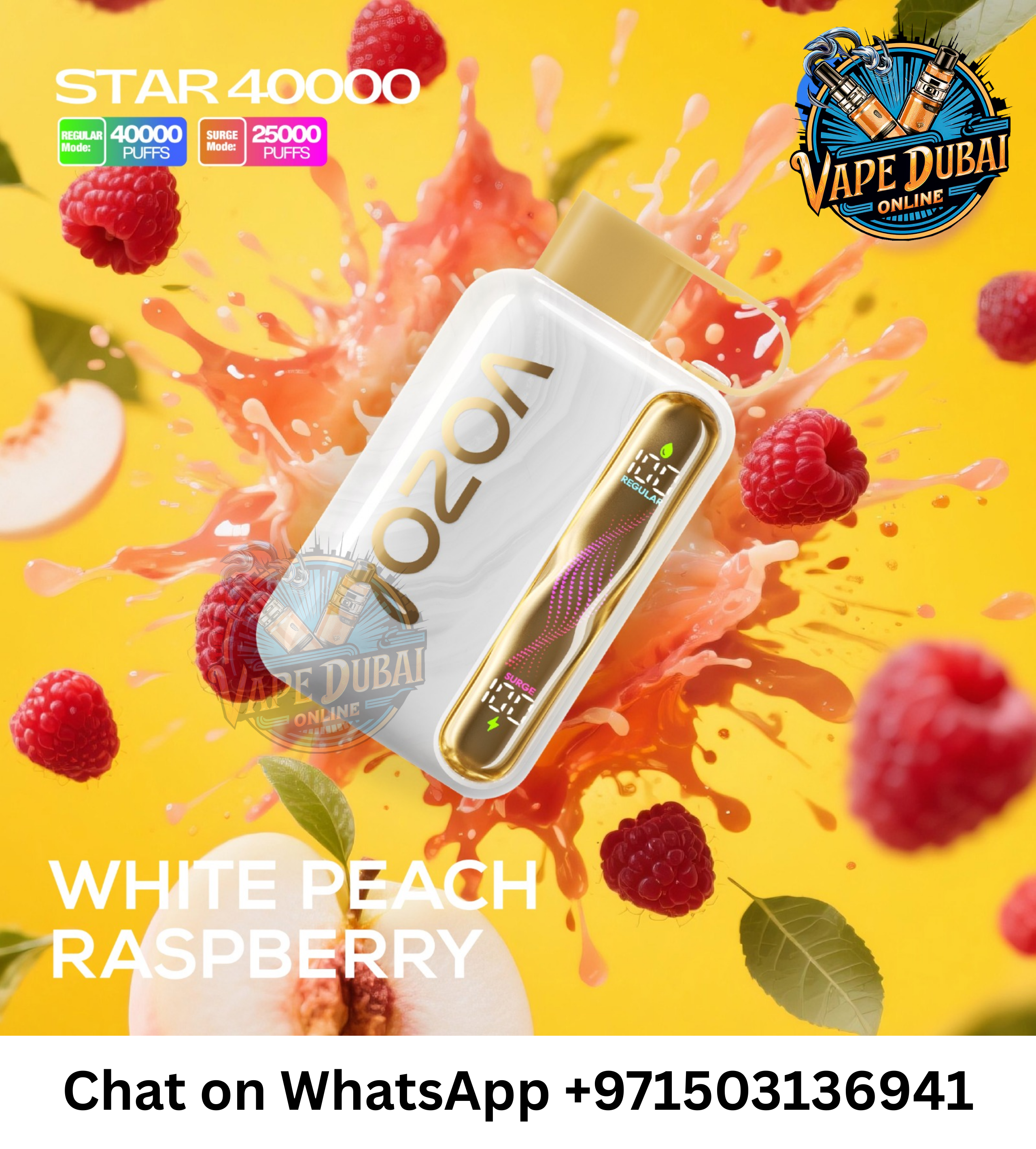 Buy Vozol Star 40000 Puffs Disposable Vape Online UAE