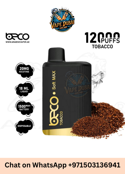 BECO SOFTMAX 12000 Puffs Disposable Vape 20mg in Dubai UAE