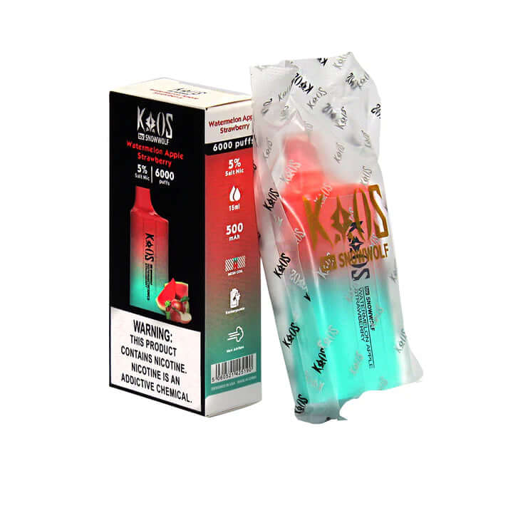 Kaos by SnowWolf 6000 Puffs Disposable Vape – 15ml, Type-C, MTL