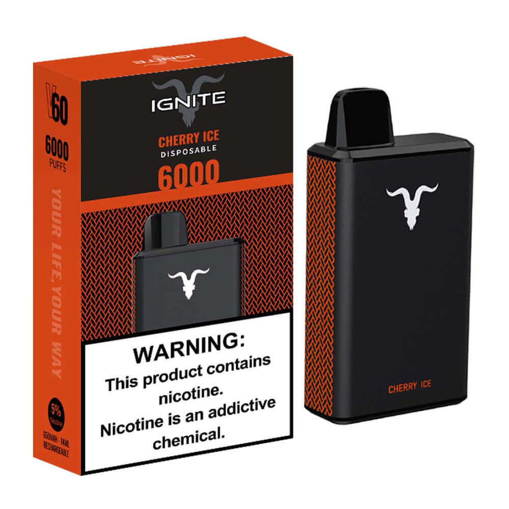 Ignite V60 6000 Puffs Disposable Vape – Luxury Look | UAE Edition
