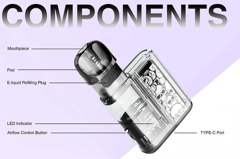 Lost Vape Ursa Baby Pod Kit 18W 800mAh 2.5ml – Vape Dubai UAE