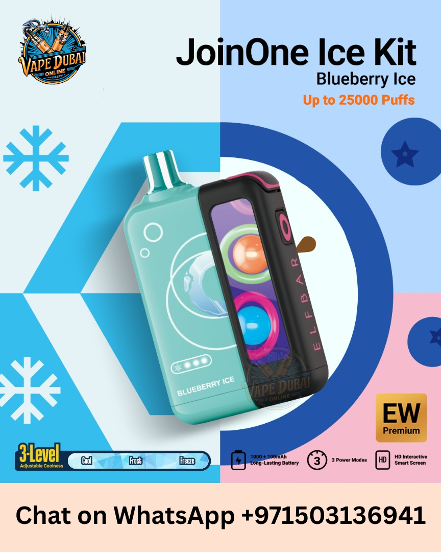 ELF BAR JoinOne Ice Kit 25000 Puffs Disposable Vape in Dubai UAE