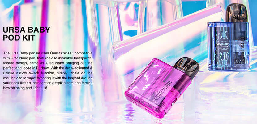 Lost Vape Ursa Baby Pod Kit 18W 800mAh 2.5ml – Vape Dubai UAE