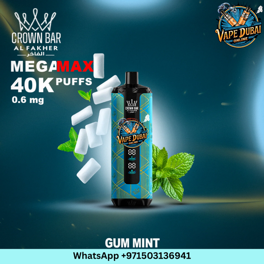 Al Fakher Crown Bar MEGAMAX 40K Puffs | Vape Dubai Online