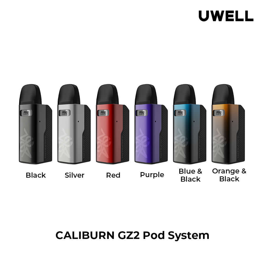 UWELL Caliburn GZ2 Pod System 850mAh – Compact Vape Kit in UAE