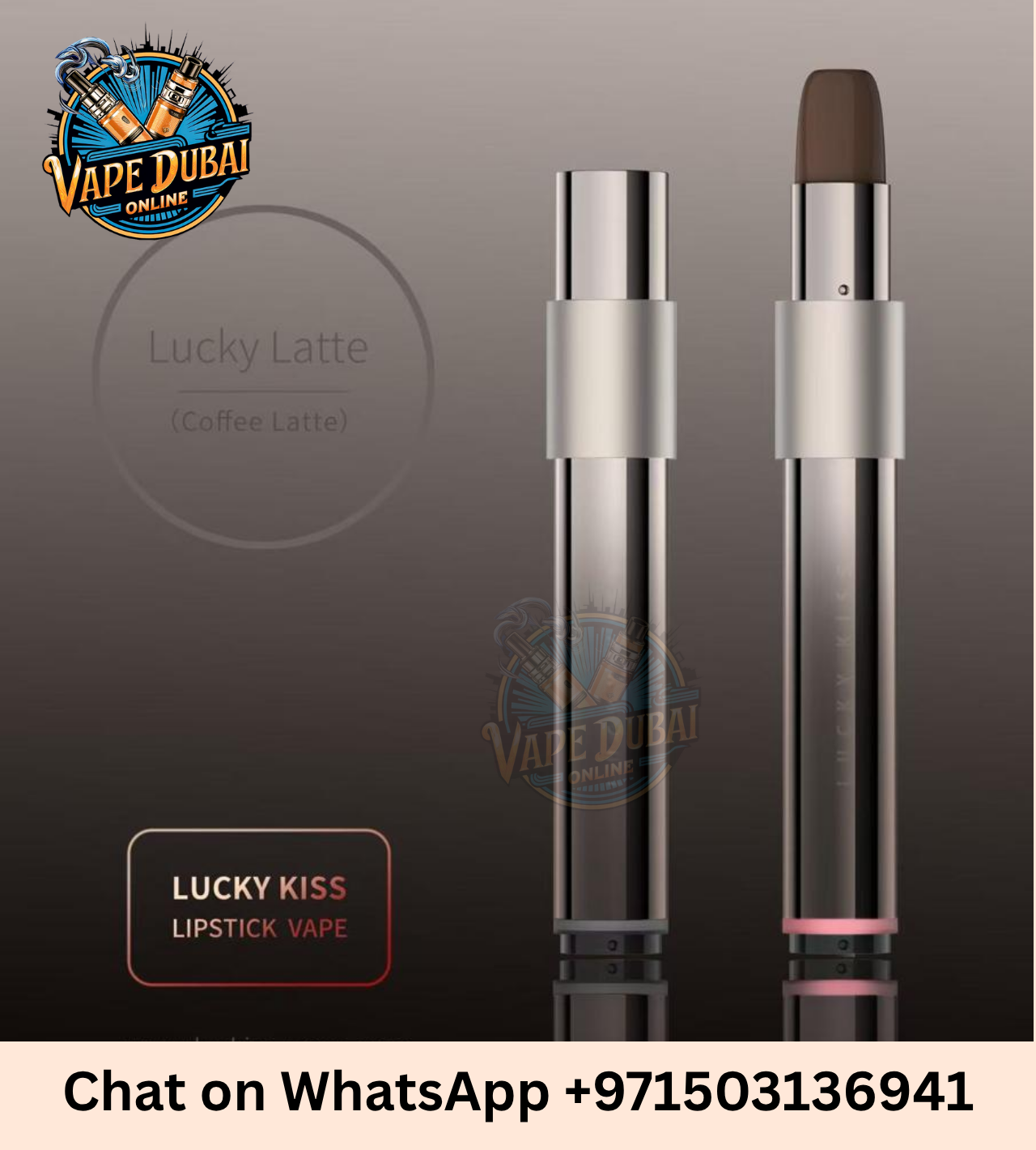 Modern Woman Using Lucky Kiss LK600 Vape in Dubai – Lipstick Design Vape for Women
