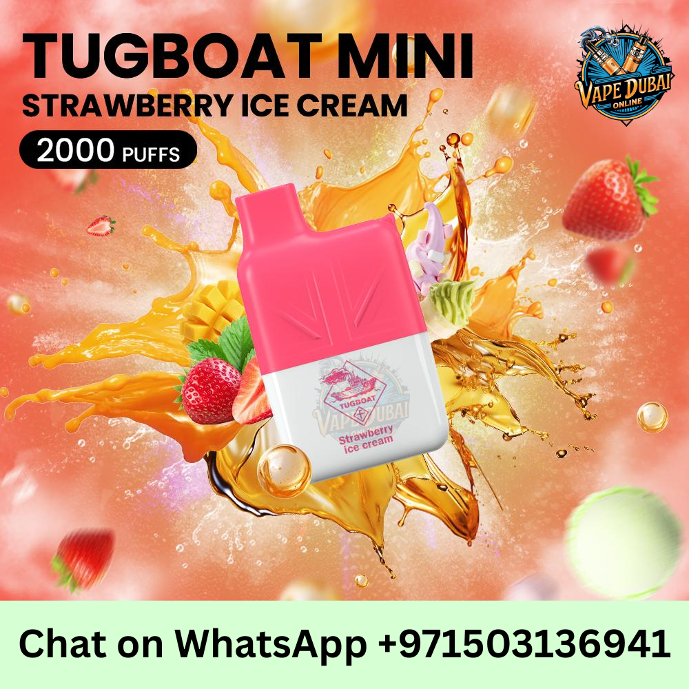 Buy Tugboat Mini 2000 Puffs 2% Disposable Vape in Dubai & UAE