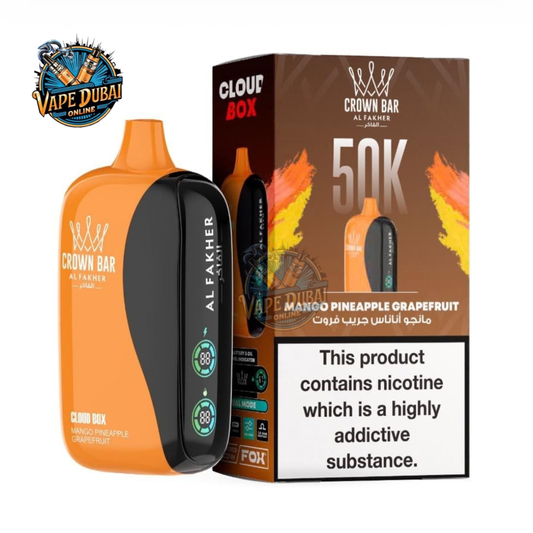 Al Fakher Crown Bar Cloud Box 50K Puffs | Vape Dubai