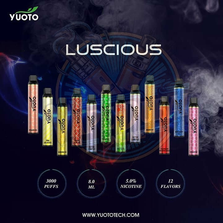 Yuoto Luscious 3000 Puffs Disposable Vape – Dubai’s Best Deal