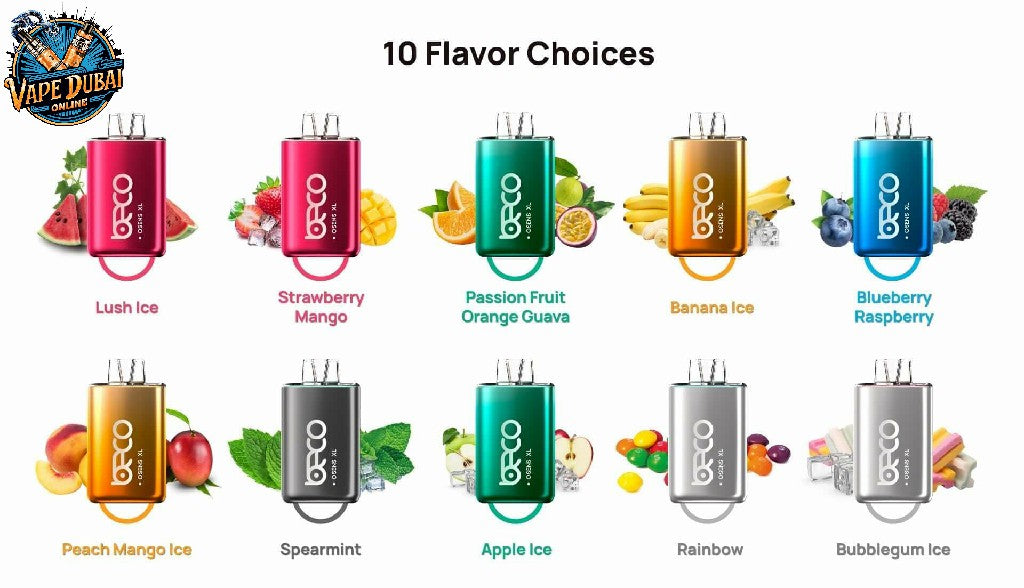 BECO Osens XL 10000 Puff Vape - Rechargeable Disposable in Dubai