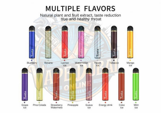 Yuoto 1500 Puffs Disposable Vape – Best Flavors in Dubai, UAE