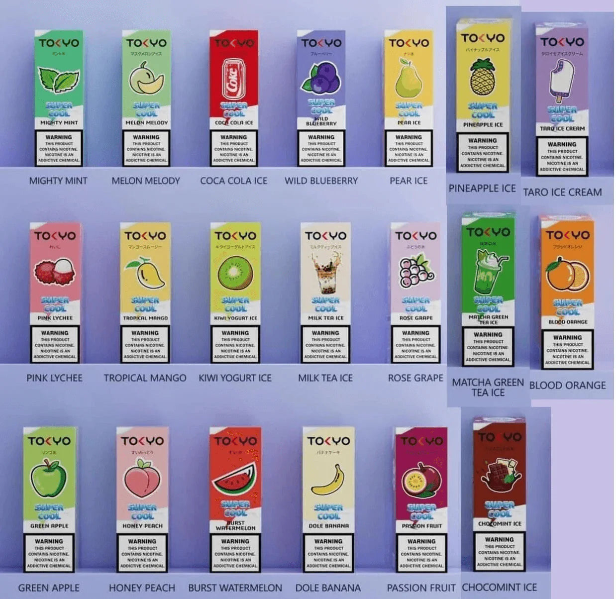 Tokyo Salt-Nic Vape Juice – Premium E-Liquid from Japan in Dubai