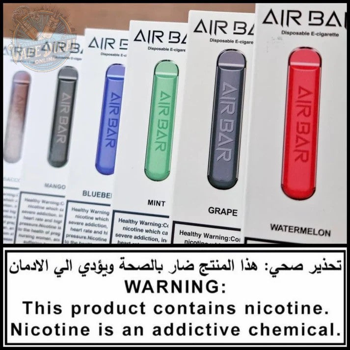 AIR BAR Closed Pod System 500 Puffs – 45MG Nicotine in Dubai