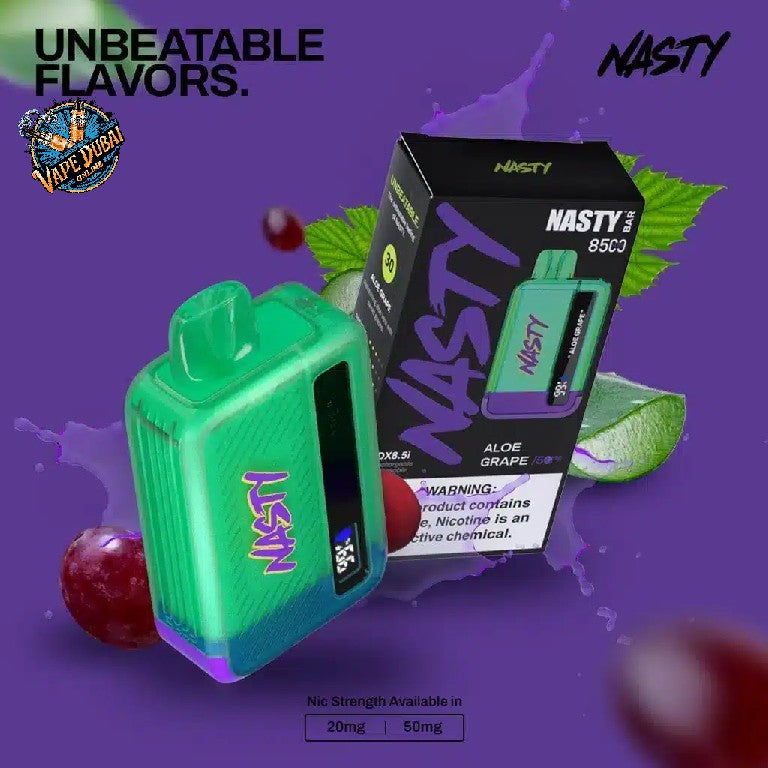 Nasty Bar 8500 Puffs Disposable Vape – Rechargeable | Dubai UAE