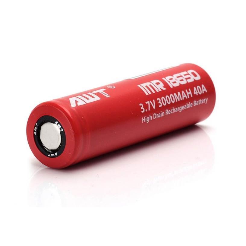 Authentic AWT IMR 18650 3000mAh 3.7V Battery – 20A High Drain UAE