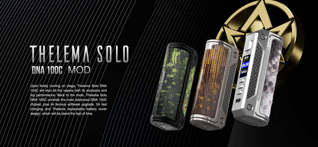 Lost Vape Thelema Solo DNA100C 100W Device – Dubai Vape