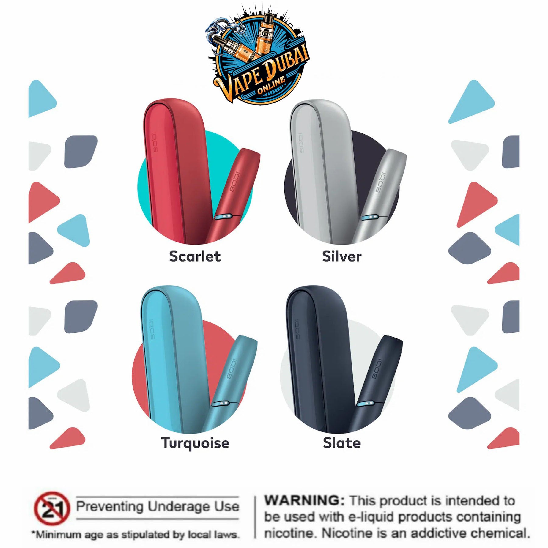 IQOS ORIGINALS DUO NEW – All Colors Available in Dubai, UAE