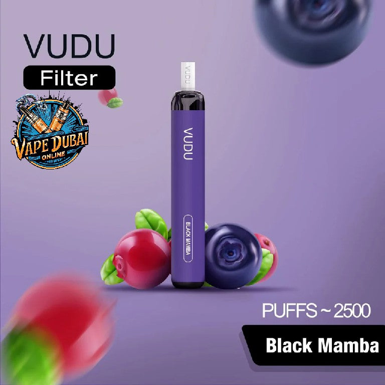 VUDU Filter 2500 Puffs 5% Disposable Vape – Dubai, UAE