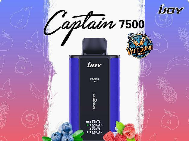 iJOY Captain 7500 Puffs Disposable Vape – Premium | Dubai Vaping