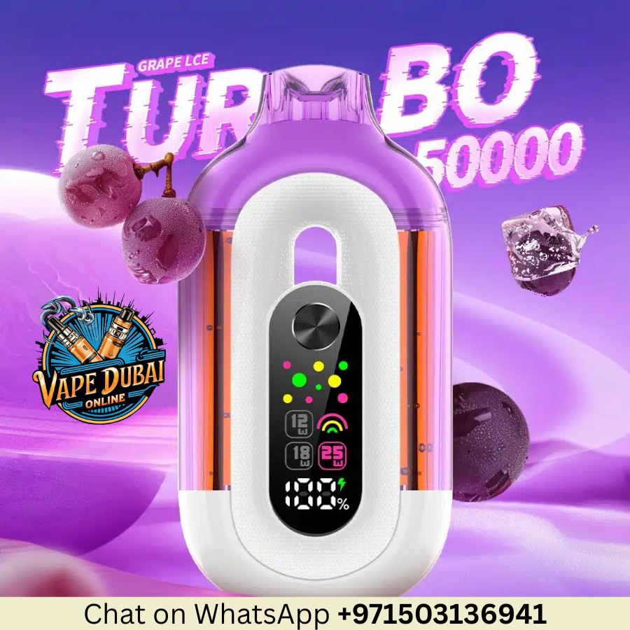 Bounce Turbo 50000 Puffs Disposable Vape with Adjustable Wattage UAE