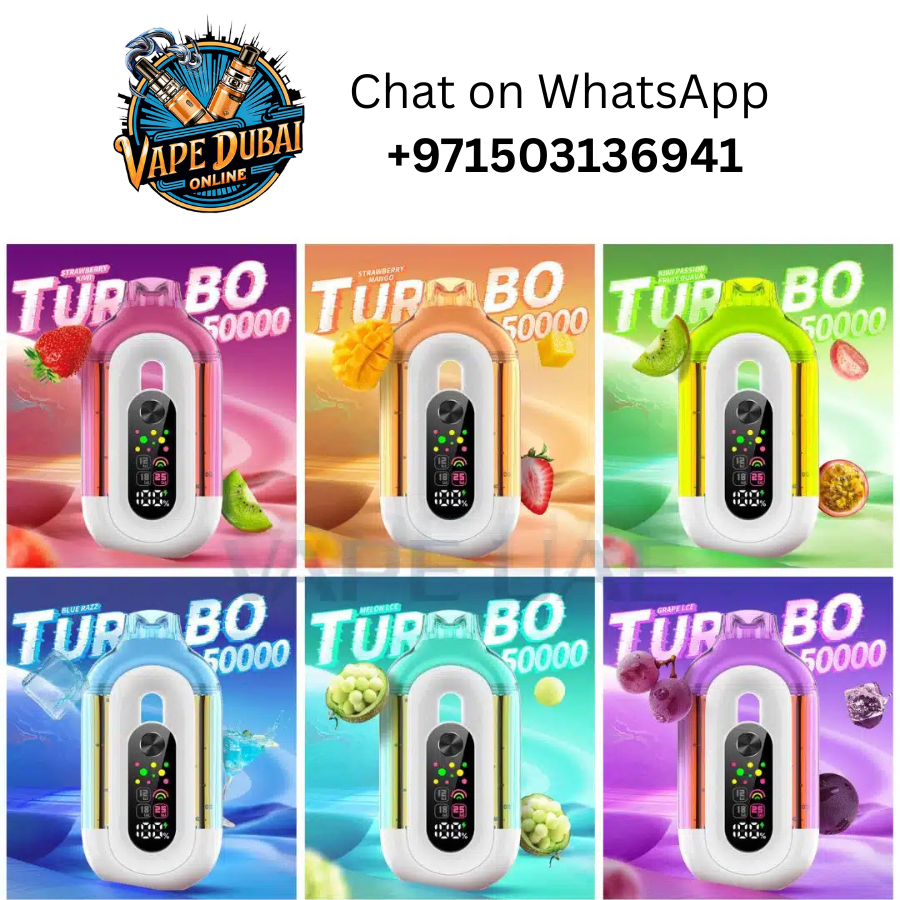 Bounce Turbo 50000 Puffs Disposable Vape with Adjustable Wattage UAE