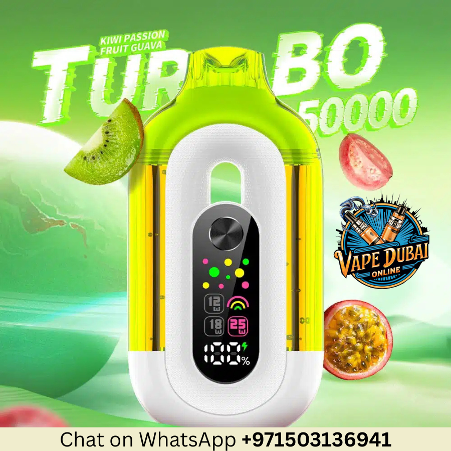 Bounce Turbo 50000 Puffs Disposable Vape with Adjustable Wattage UAE