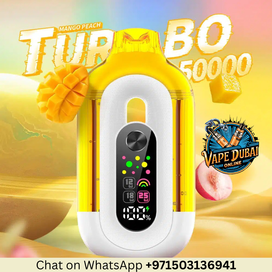 Bounce Turbo 50000 Puffs Disposable Vape with Adjustable Wattage UAE
