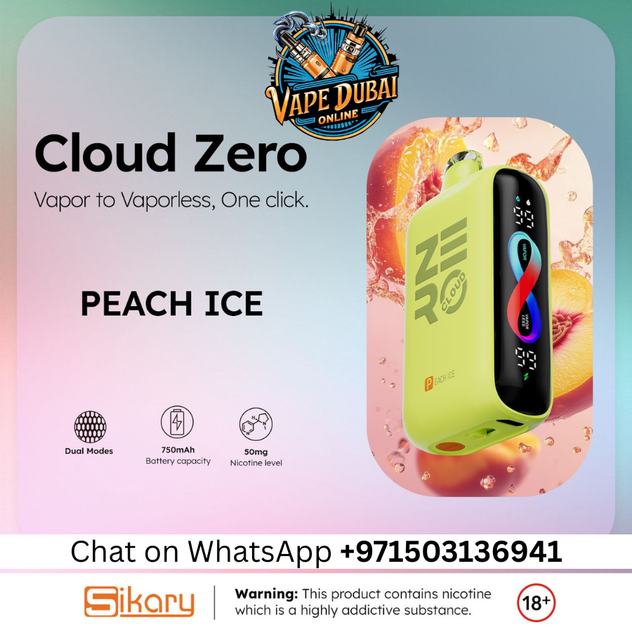 Cloud Zero 20000 Puffs Disposable Vape – Buy Online in Dubai UAE