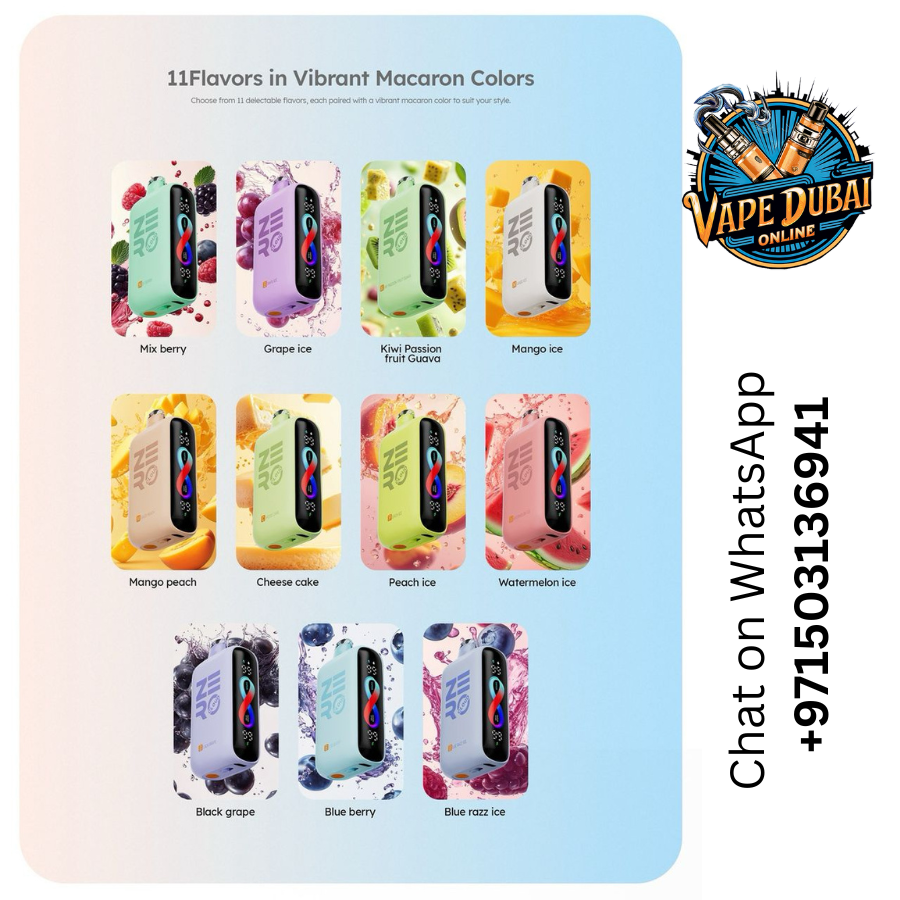 Cloud Zero 20000 Puffs Disposable Vape – Buy Online in Dubai UAE