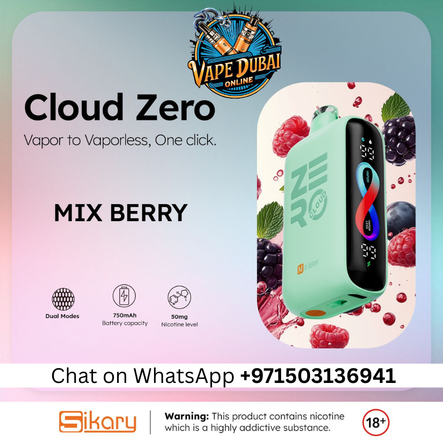 Cloud Zero 20000 Puffs Disposable Vape – Buy Online in Dubai UAE