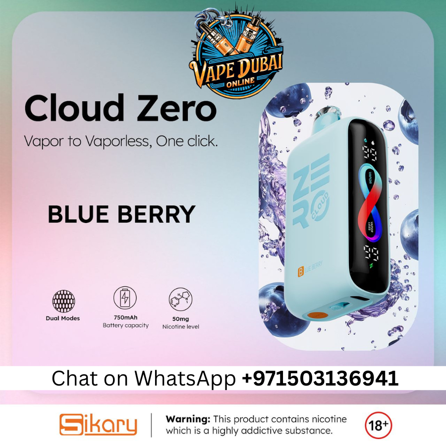 Cloud Zero 20000 Puffs Disposable Vape – Buy Online in Dubai UAE