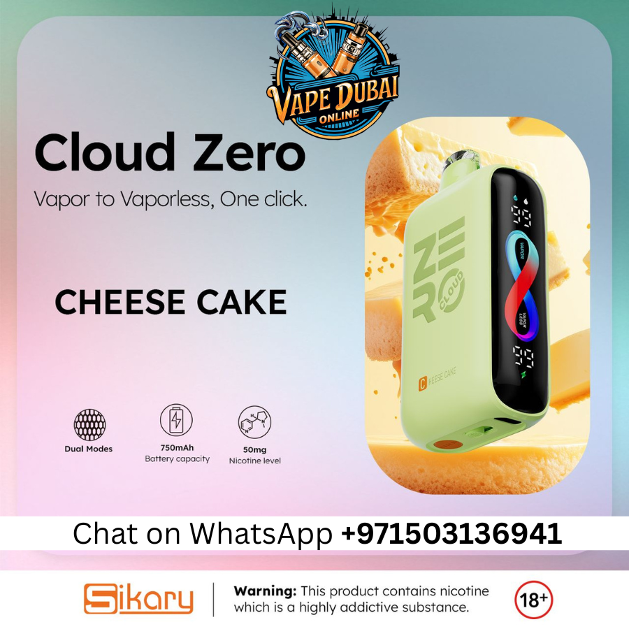 Cloud Zero 20000 Puffs Disposable Vape – Buy Online in Dubai UAE