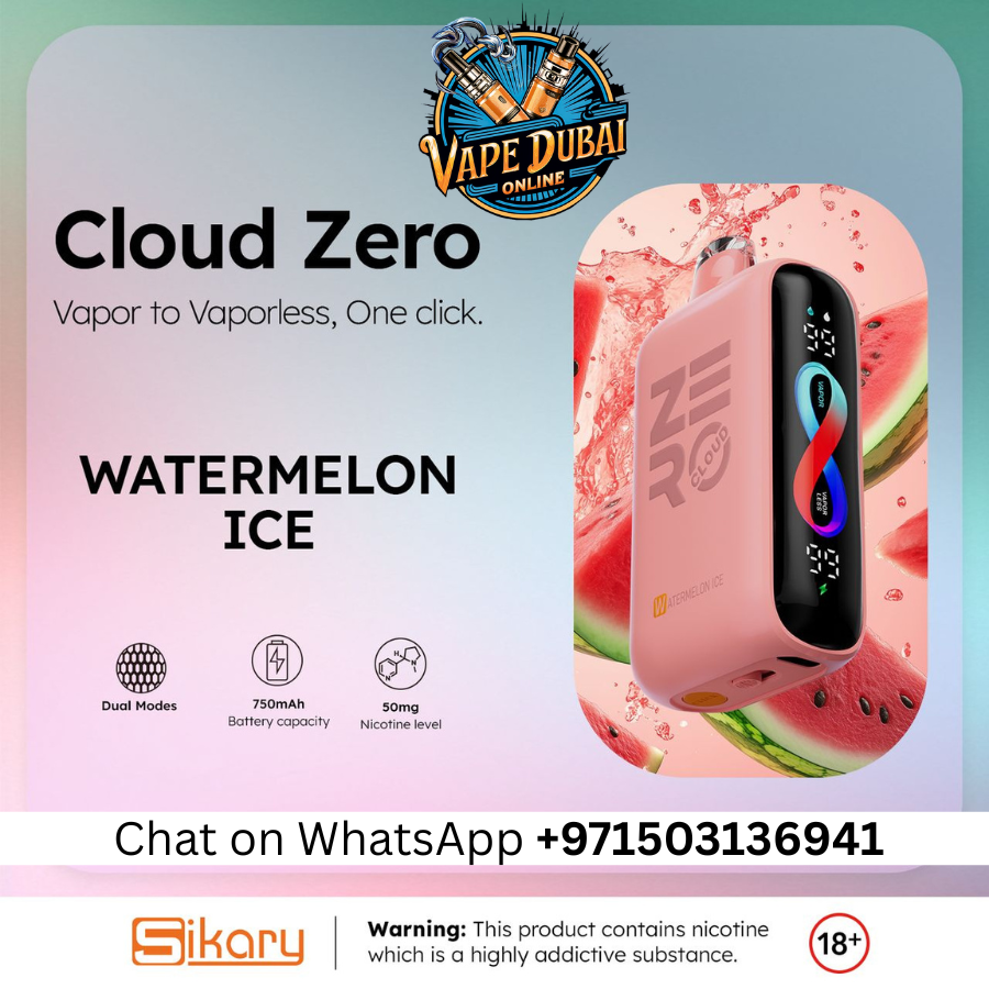 Cloud Zero 20000 Puffs Disposable Vape – Buy Online in Dubai UAE