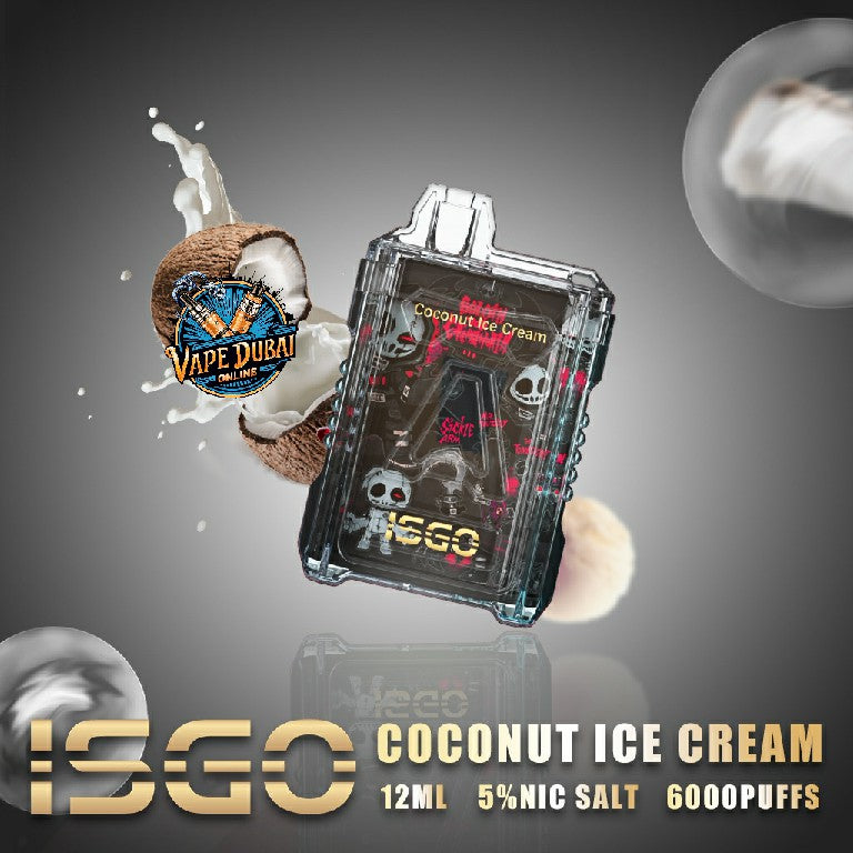 ISGO 6000 Puffs Rechargeable Disposable Vape – Best in Dubai
