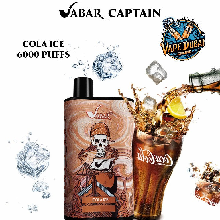 VABAR Captain 6000 Puffs Disposable Vape Best Price Dubai & UAE