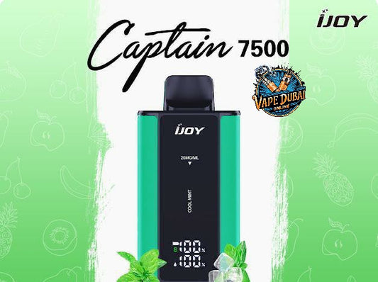 iJOY Captain 7500 Puffs Disposable Vape – Premium | Dubai Vaping