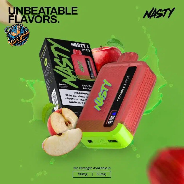 Nasty Bar 8500 Puffs Disposable Vape – Rechargeable | Dubai UAE