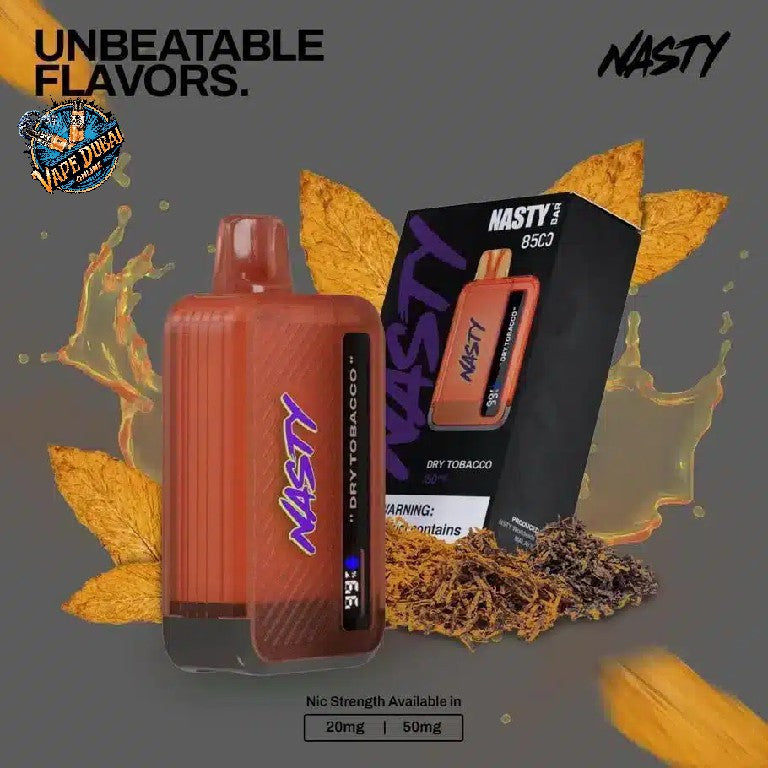 Nasty Bar 8500 Puffs Disposable Vape – Rechargeable | Dubai UAE